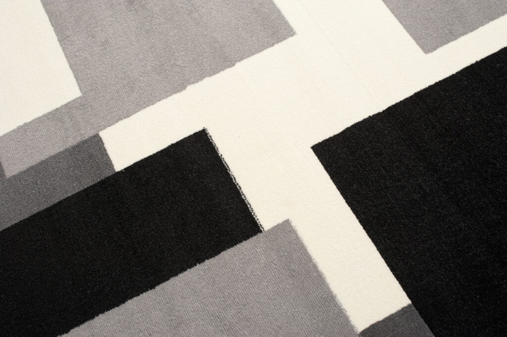 Vloerkleed Dream Grijs Geometrisch Vierkanten