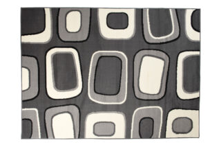 Vloerkleed Dream Grijs Creme Geometrisch Rechthoeken