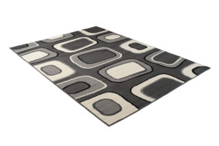 Vloerkleed Dream Grijs Creme Geometrisch Rechthoeken