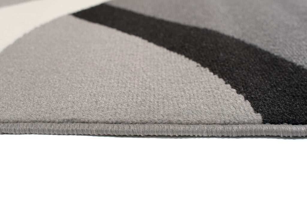 Vloerkleed Dream Donker Grijs Creme Geometrisch Golven