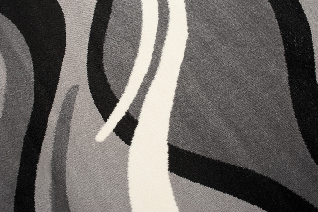 Vloerkleed Dream Donker Grijs Creme Geometrisch Golven