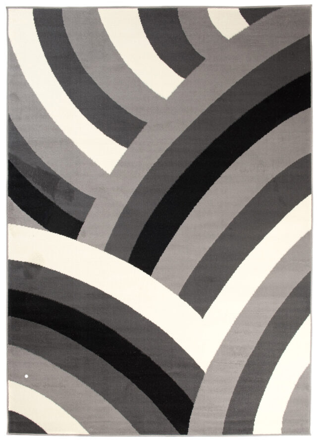 Vloerkleed Dream Donker Grijs Creme Geometrisch