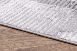 Vloerkleed Crystal Grijs Frame Gevlekt 3D Effect