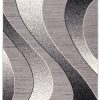 Vloerkleed Dream Modern Lichtgrijs Golven