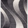 Vloerkleed Dream Modern Donkergrijs Golven