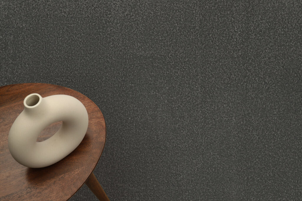 Vloerkleed Mono Rond Indoor Outdoor Donker Grijs