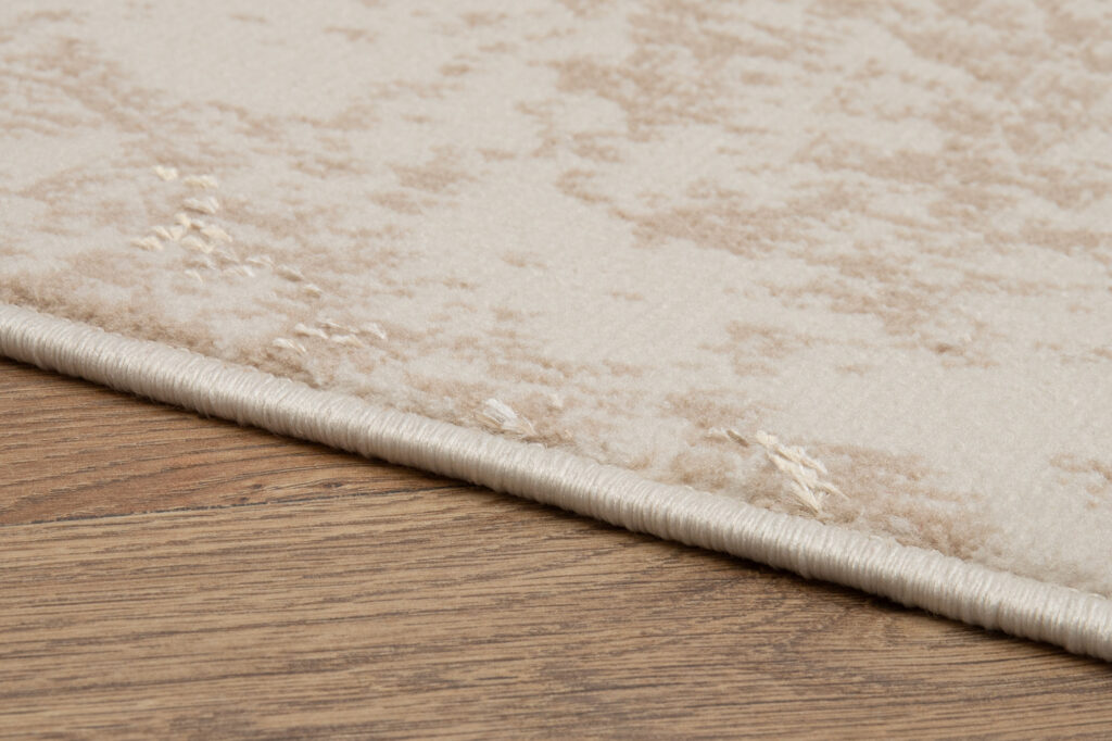 Vloerkleed Crystal Beige Bruin Marmer 3D Effect
