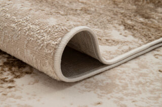 Vloerkleed Crystal Beige Bruin Marmer 3D Effect
