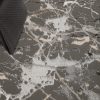 Vloerkleed Crystal Donker Grijs Abstract Marmer 3D Effect