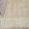Vloerkleed Crystal Bruin Beige Cream Strepen 3D Effect