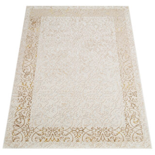 Vloerkleed Ares Creme Bruin Ornamenten Vintage