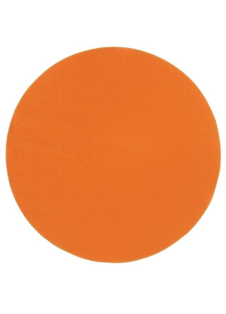 Vloerkleed Mono Rond Indoor Outdoor Oranje