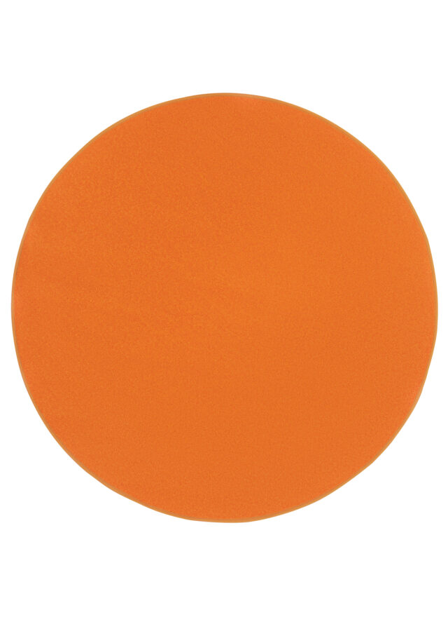 Vloerkleed Mono Rond Indoor Outdoor Oranje