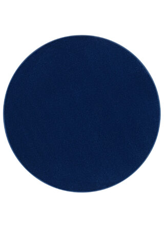 Vloerkleed Mono Rond Indoor Outdoor Marineblauw