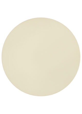 Vloerkleed Mono Rond Indoor Outdoor Creme
