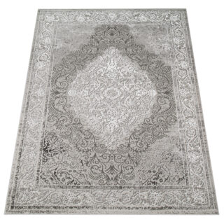 Vloerkleed Ares Grijs Vintage Medaillon