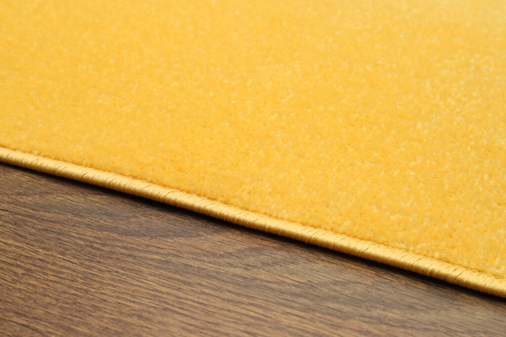 Vloerkleed Mono Rond Indoor Outdoor Geel
