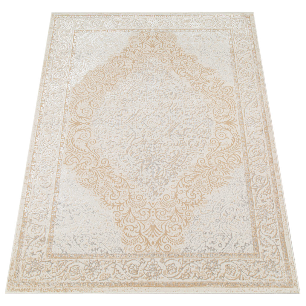 Vloerkleed Ares Creme Vintage Medaillon