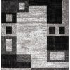 Vloerkleed Dream Geometrisch Grijs Zwart Rechthoeken