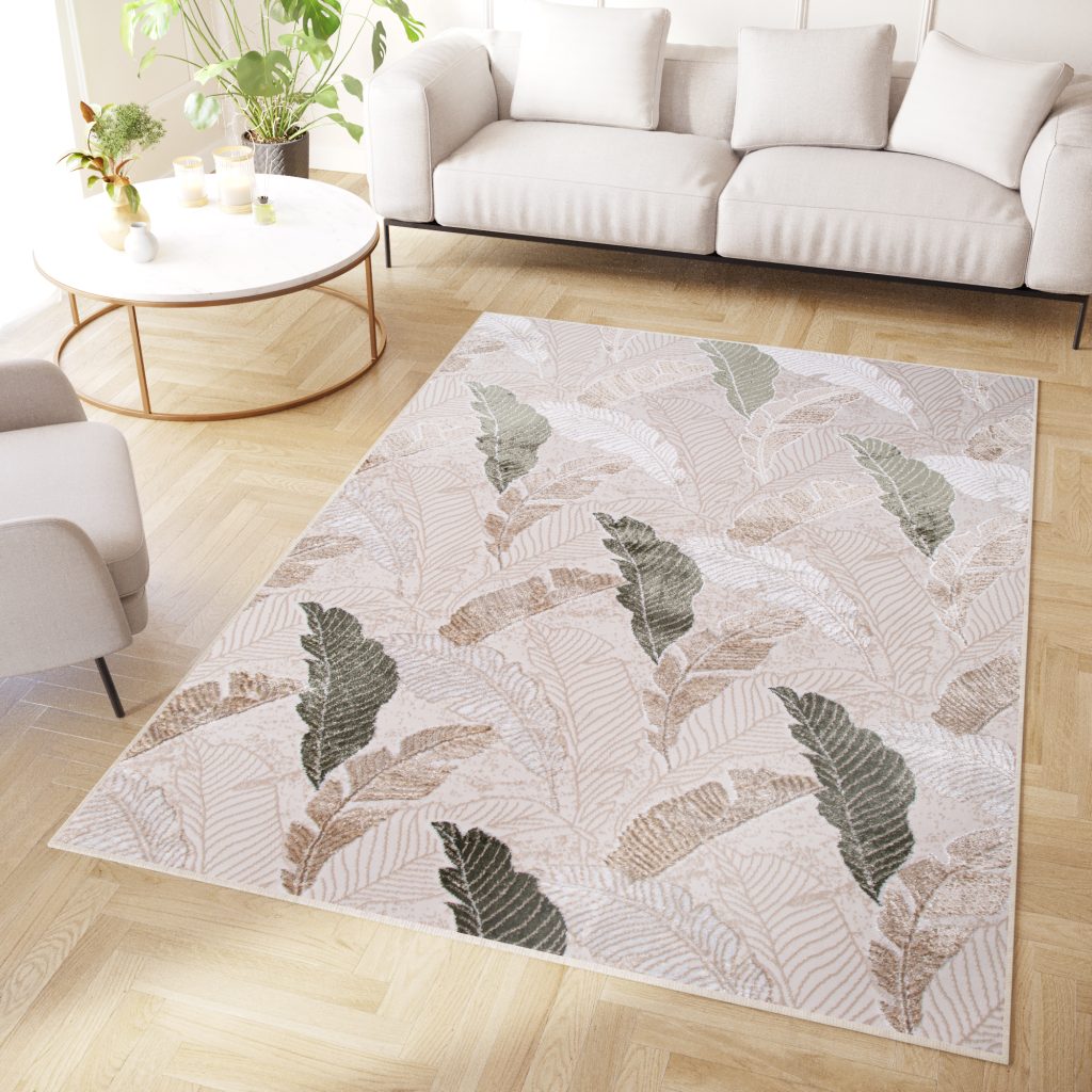 Paco Home Kinderzimmer Teppich Grün Dinosaurier Dschungel Vulkan 3-D Paco Home Kinderzimmer Teppich Grün Dinosaurier Dschungel Vulkan 3-D