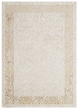 Vloerkleed Ares Creme Bruin Ornamenten Vintage