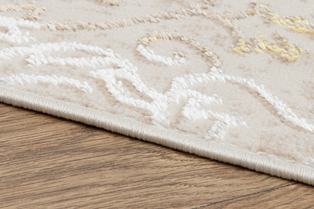 Vloerkleed Ares Creme Bruin Ornamenten Vintage