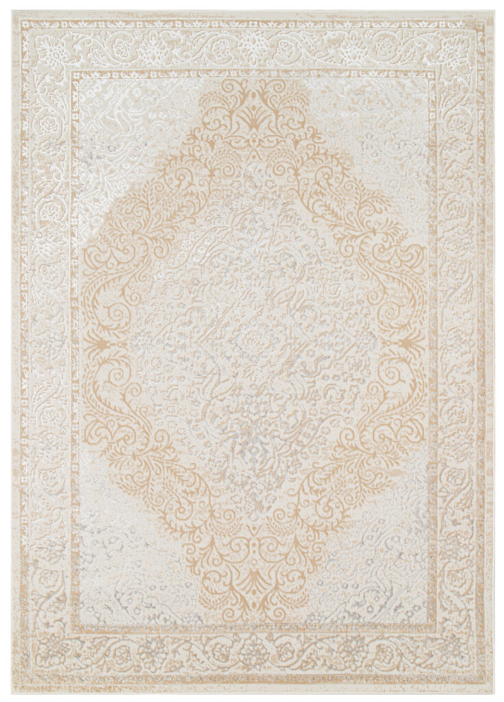 Vloerkleed Ares Creme Vintage Medaillon