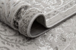 Vloerkleed Ares Grijs Vintage Medaillon