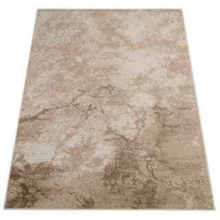 Vloerkleed Crystal Beige Bruin Marmer 3D Effect