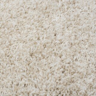 Vloerkleed Essence Shaggy Effen Licht Beige