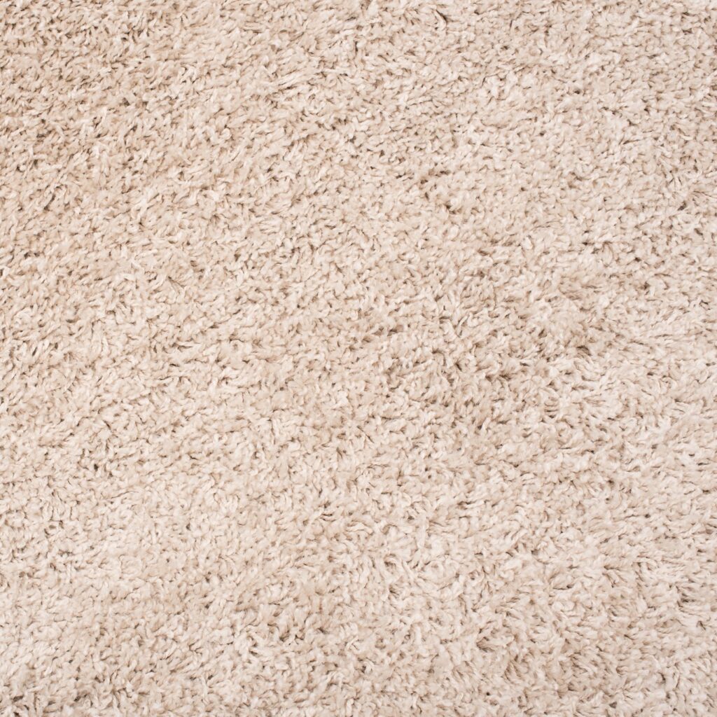 Vloerkleed Essence Shaggy Effen Donker Beige