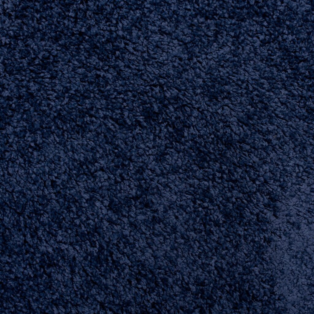 Vloerkleed Essence Shaggy Effen Marineblauw