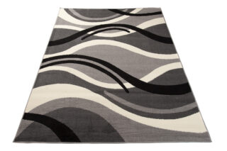 Vloerkleed Dream Grijs Creme Geometrisch Golven