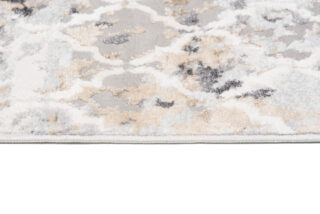 Vloerkleed Valley Grijs Rood Vintage Trellis