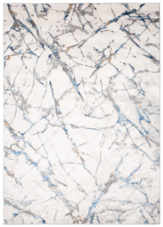 Vloerkleed Valley Grijs Blauw Modern Lijnen