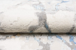 Vloerkleed Valley Grijs Blauw Modern Lijnen