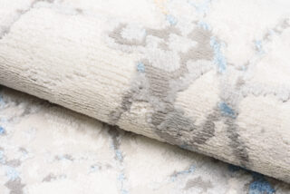 Vloerkleed Valley Grijs Blauw Modern Lijnen