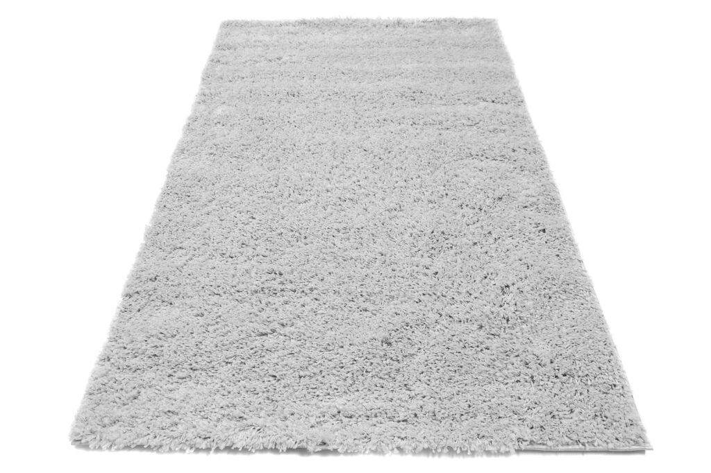 Vloerkleed Essence Shaggy Effen Licht Grijs