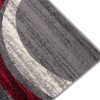 Vloerkleed Dream Modern Licht Grijs Rood Golven