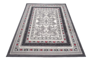Vloerkleed Dream Traditioneel Grijs Rood Ornamenten