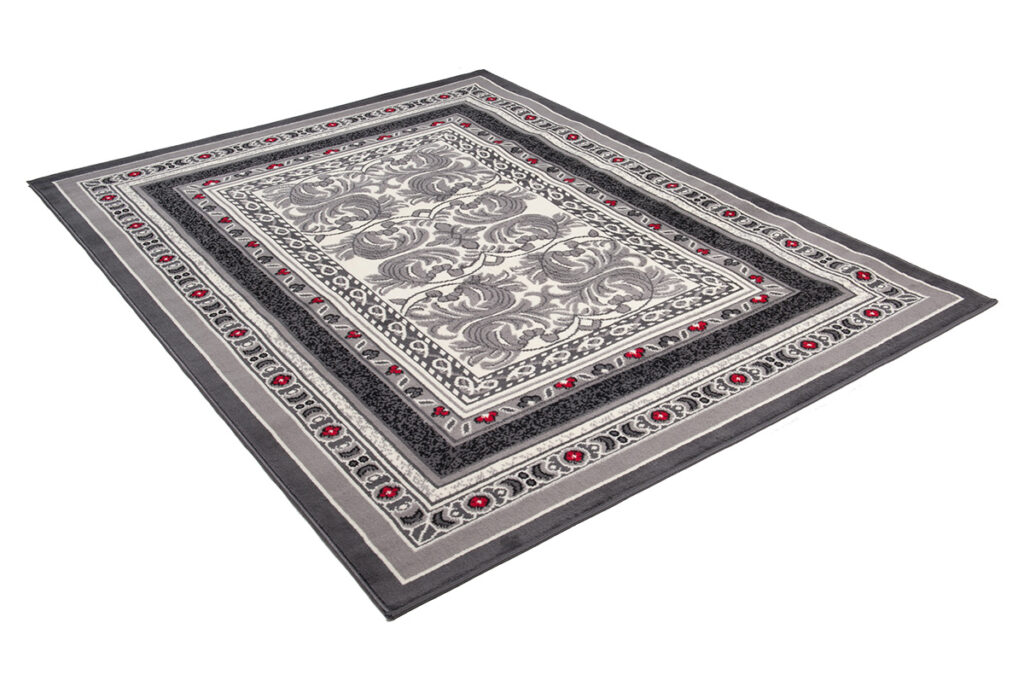 Vloerkleed Dream Traditioneel Grijs Rood Ornamenten