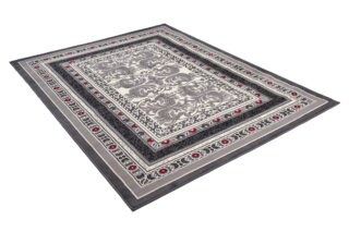Vloerkleed Dream Traditioneel Grijs Rood Ornamenten