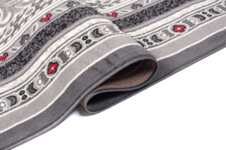Vloerkleed Dream Traditioneel Grijs Rood Ornamenten