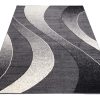 Vloerkleed Dream Modern Donkergrijs Golven