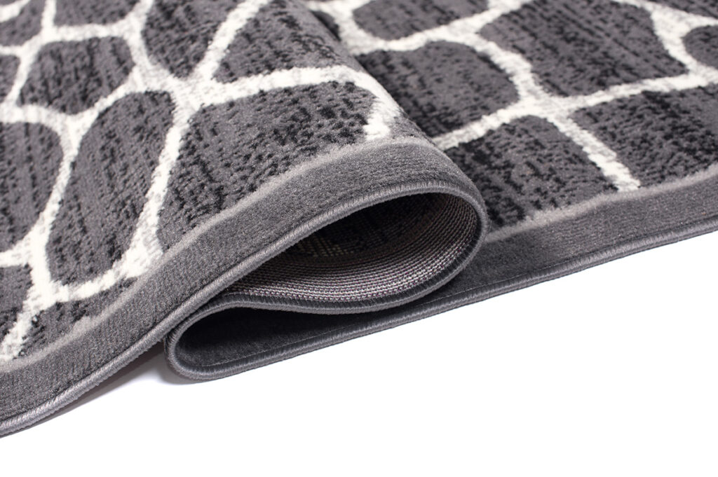 Vloerkleed Dream Donker Grijs Dierenprint Frame