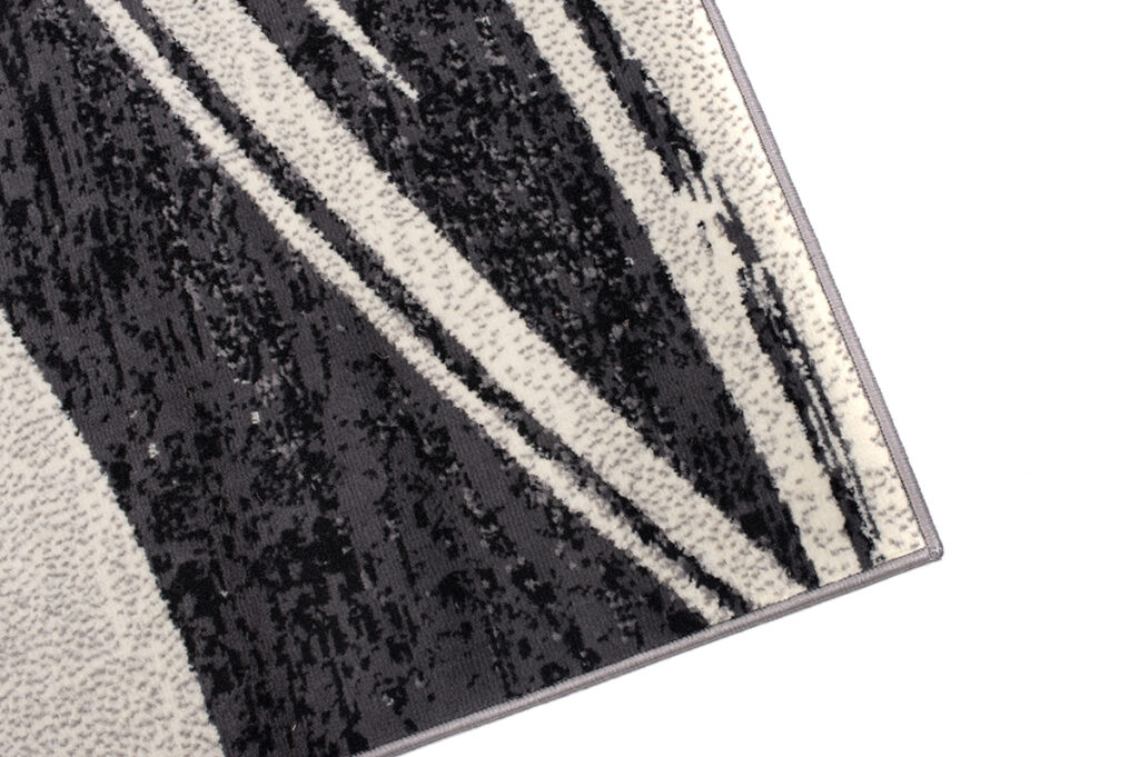 Vloerkleed Dream Donkergrijs Lijnen Abstract Sfeervol