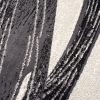 Vloerkleed Dream Donkergrijs Lijnen Abstract Sfeervol