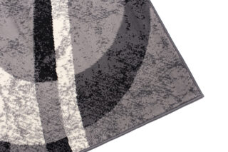Vloerkleed Dream Geometrisch Donker Grijs Cirkels