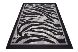 Vloerkleed Dream Modern Grijs Zwart Dierenprint
