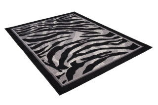 Vloerkleed Dream Modern Grijs Zwart Dierenprint